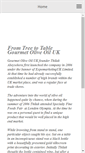 Mobile Screenshot of gourmetoliveoiluk.com